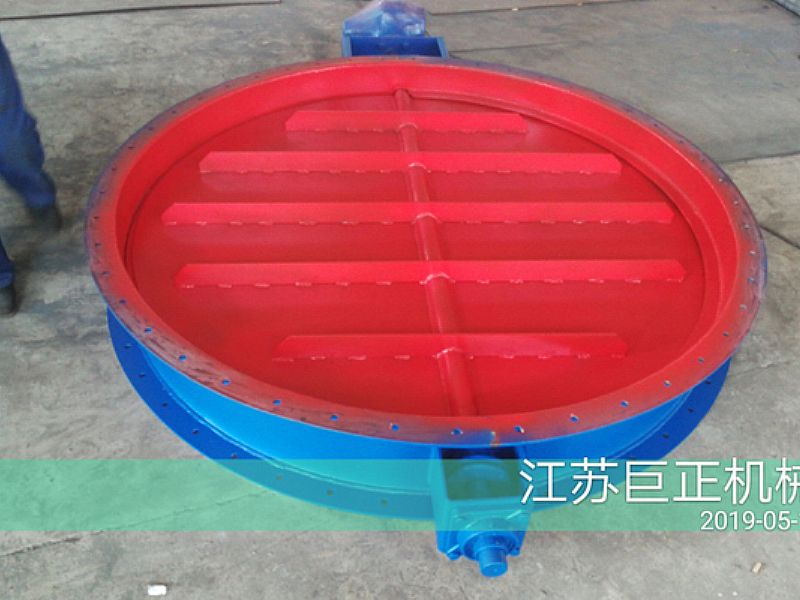 圓形擋板門(mén)（直徑150cm），順利完工