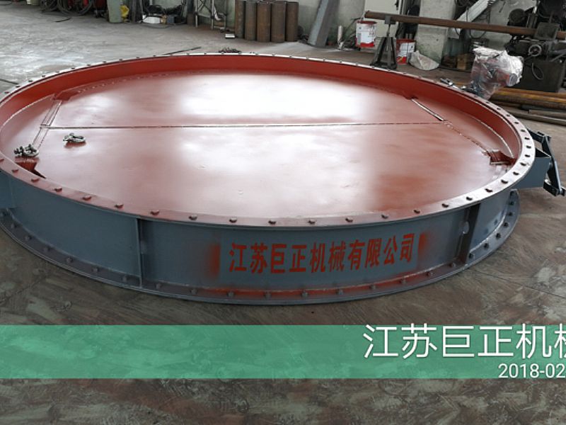 圓形擋板門（直徑270cm）完工了，準備發(fā)往江西客戶