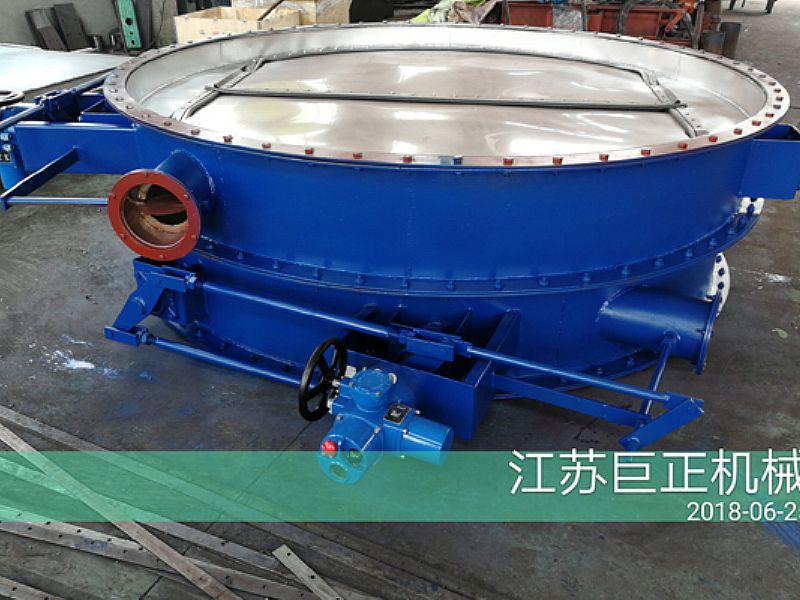 圓形擋板門（直徑280cm）制作完工了，待包裝入庫