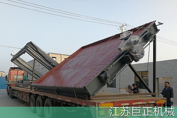 巨正機(jī)械公司擋板門(mén)，裝車發(fā)貨了